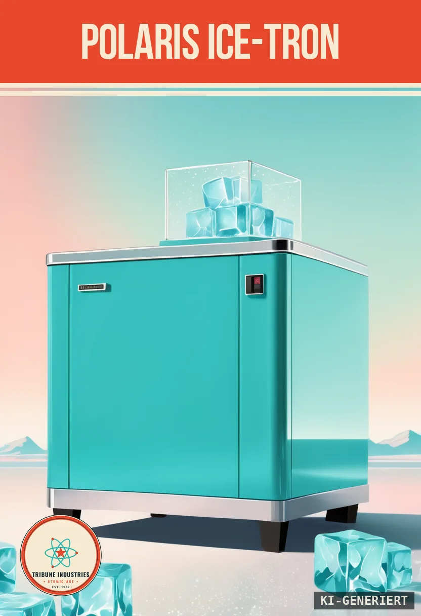 Polaris Ice-Tron — Werbebild im Stil der 1950er