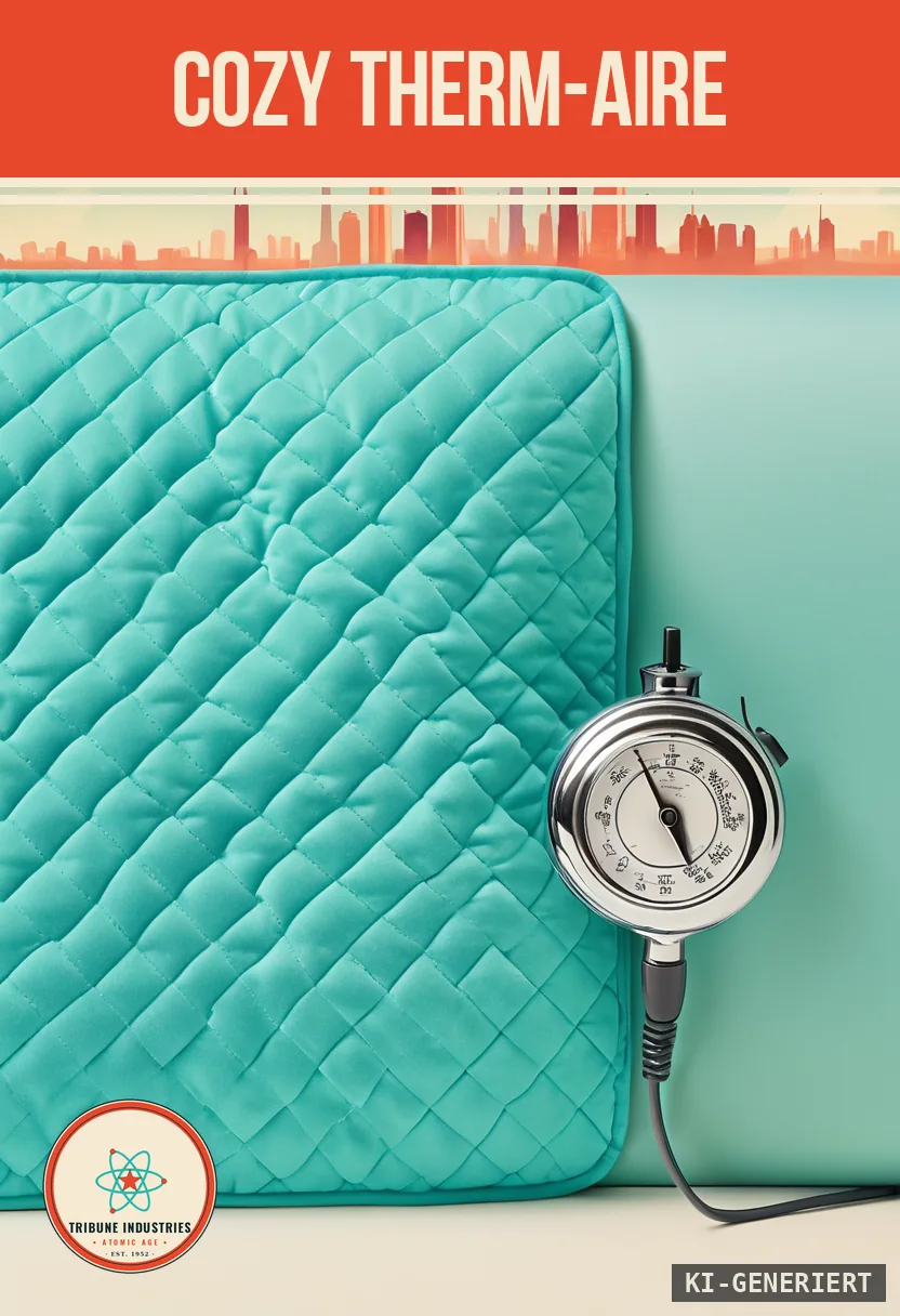Cozy Therm-Aire — Werbebild im Stil der 1950er